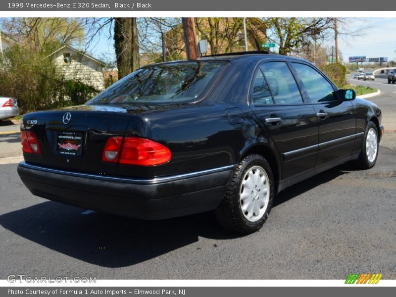 Black / Black 1998 Mercedes-Benz E 320 Sedan
