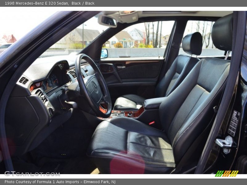 Black / Black 1998 Mercedes-Benz E 320 Sedan