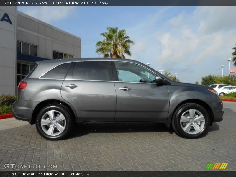 Graphite Luster Metallic / Ebony 2013 Acura MDX SH-AWD