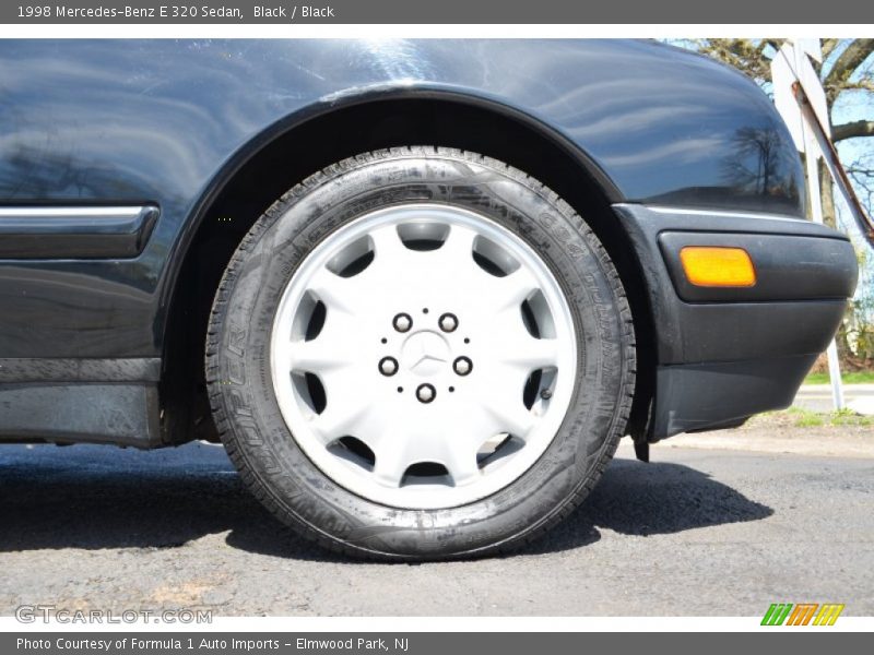 Black / Black 1998 Mercedes-Benz E 320 Sedan
