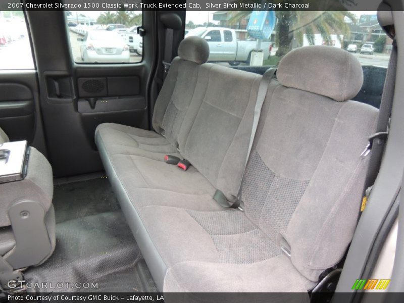 Silver Birch Metallic / Dark Charcoal 2007 Chevrolet Silverado 1500 Classic Work Truck Extended Cab