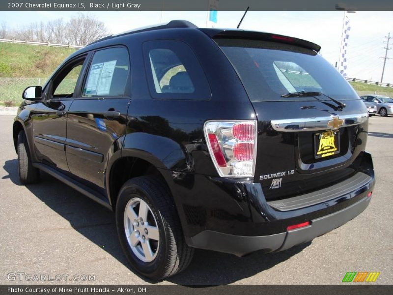 Black / Light Gray 2007 Chevrolet Equinox LS