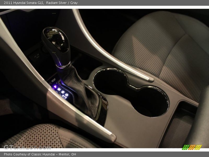 Radiant Silver / Gray 2011 Hyundai Sonata GLS