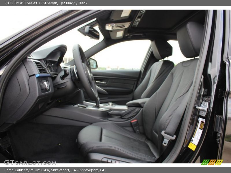 Jet Black / Black 2013 BMW 3 Series 335i Sedan