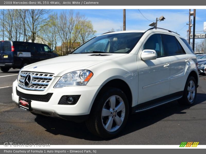 Arctic White / Cashmere 2009 Mercedes-Benz ML 350 4Matic