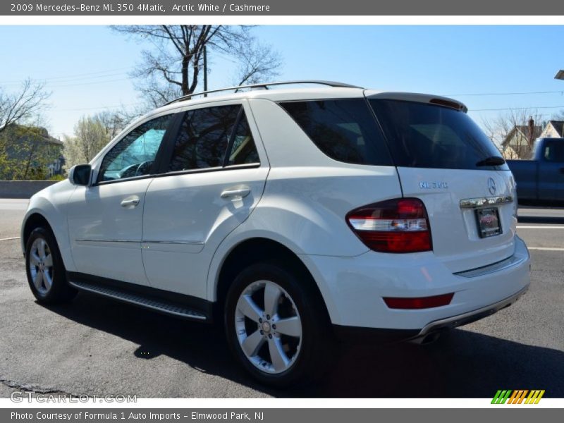 Arctic White / Cashmere 2009 Mercedes-Benz ML 350 4Matic