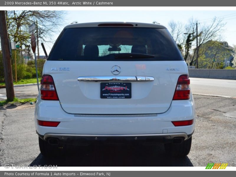 Arctic White / Cashmere 2009 Mercedes-Benz ML 350 4Matic