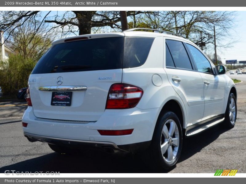 Arctic White / Cashmere 2009 Mercedes-Benz ML 350 4Matic
