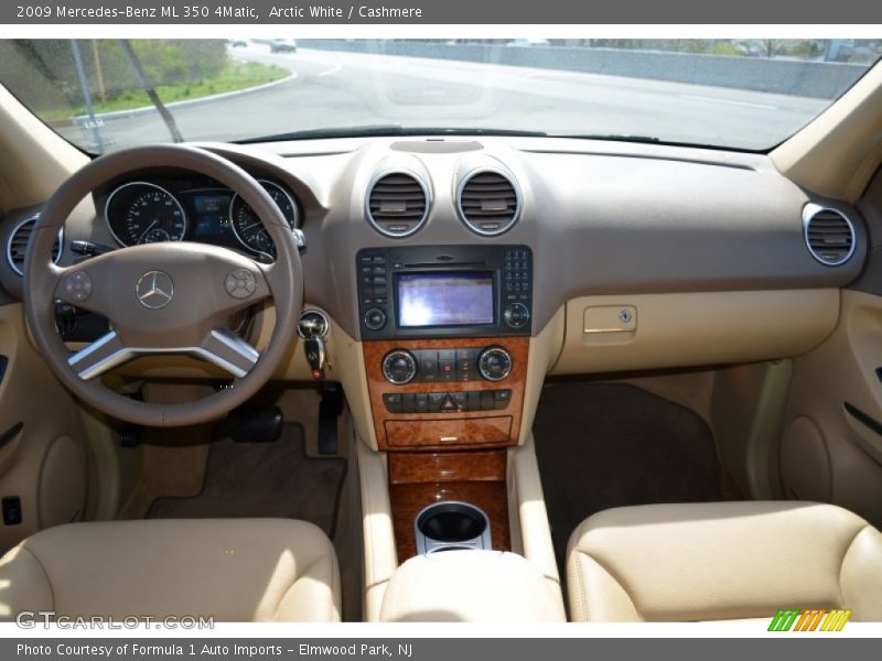Arctic White / Cashmere 2009 Mercedes-Benz ML 350 4Matic