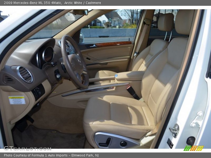 Arctic White / Cashmere 2009 Mercedes-Benz ML 350 4Matic