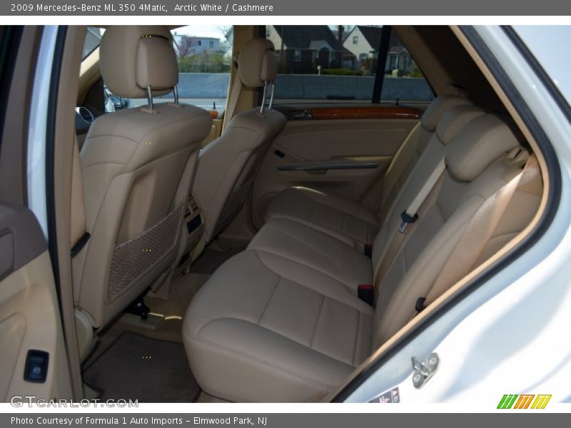 Arctic White / Cashmere 2009 Mercedes-Benz ML 350 4Matic