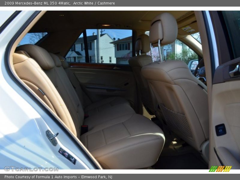 Arctic White / Cashmere 2009 Mercedes-Benz ML 350 4Matic