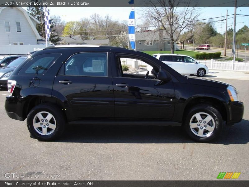 Black / Light Gray 2007 Chevrolet Equinox LS
