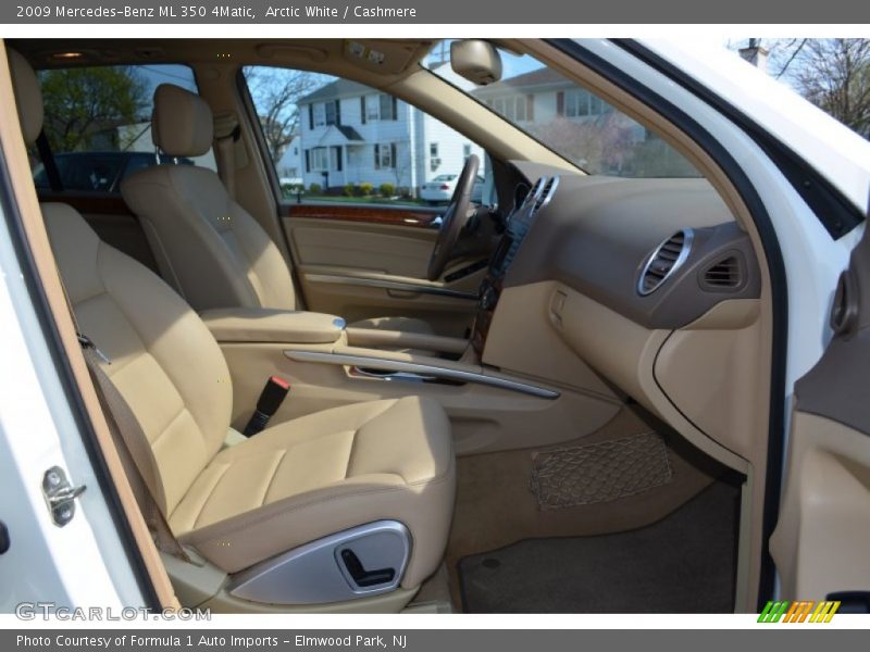 Arctic White / Cashmere 2009 Mercedes-Benz ML 350 4Matic