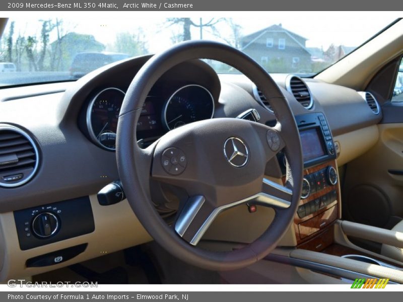 Arctic White / Cashmere 2009 Mercedes-Benz ML 350 4Matic