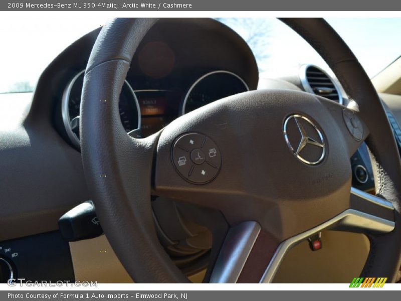 Arctic White / Cashmere 2009 Mercedes-Benz ML 350 4Matic
