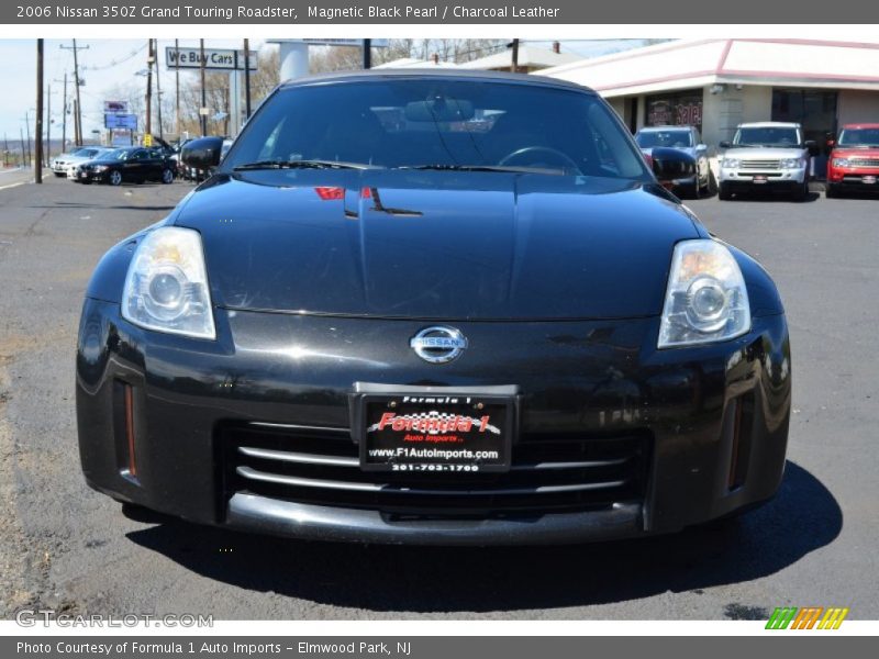 Magnetic Black Pearl / Charcoal Leather 2006 Nissan 350Z Grand Touring Roadster
