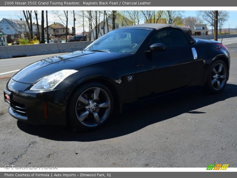Magnetic Black Pearl / Charcoal Leather 2006 Nissan 350Z Grand Touring Roadster