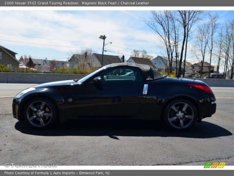 Magnetic Black Pearl / Charcoal Leather 2006 Nissan 350Z Grand Touring Roadster
