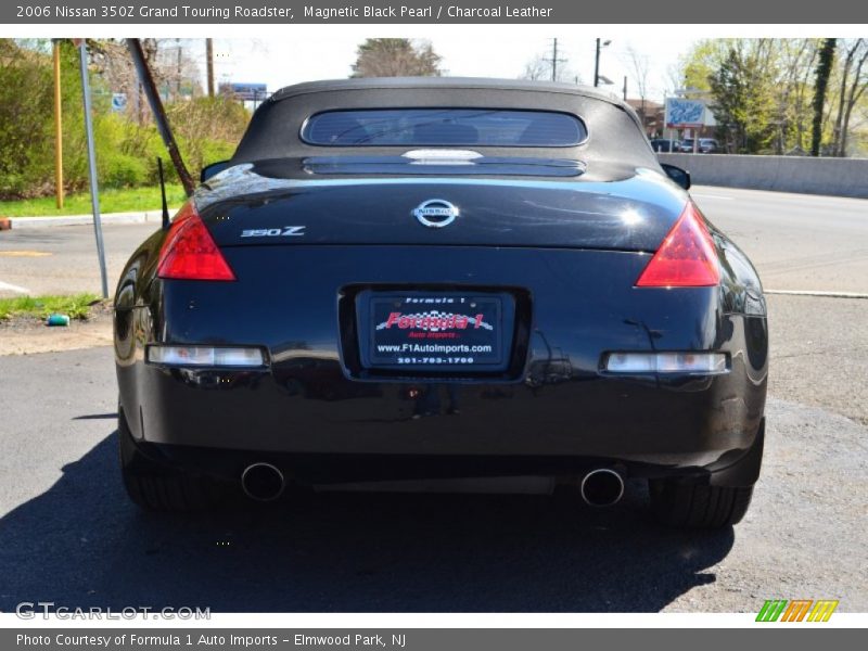 Magnetic Black Pearl / Charcoal Leather 2006 Nissan 350Z Grand Touring Roadster