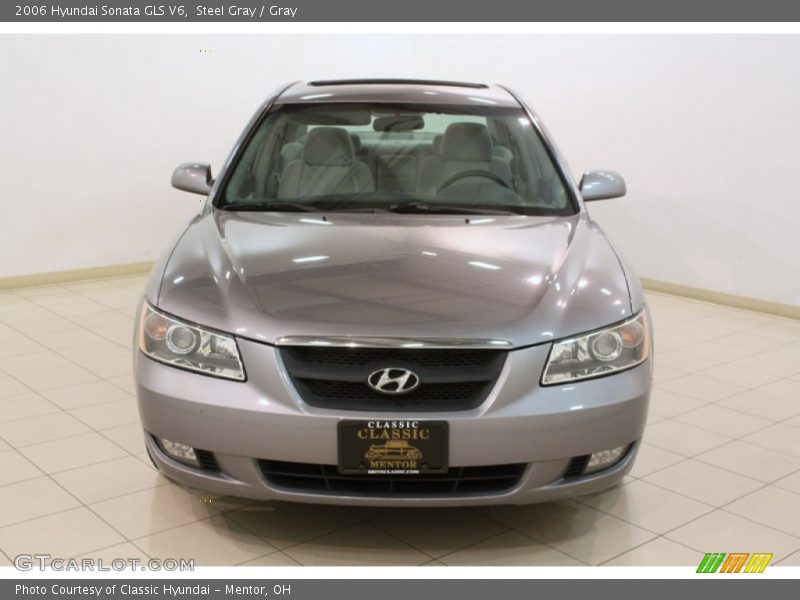 Steel Gray / Gray 2006 Hyundai Sonata GLS V6