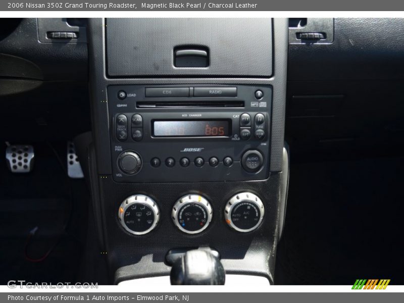 Magnetic Black Pearl / Charcoal Leather 2006 Nissan 350Z Grand Touring Roadster