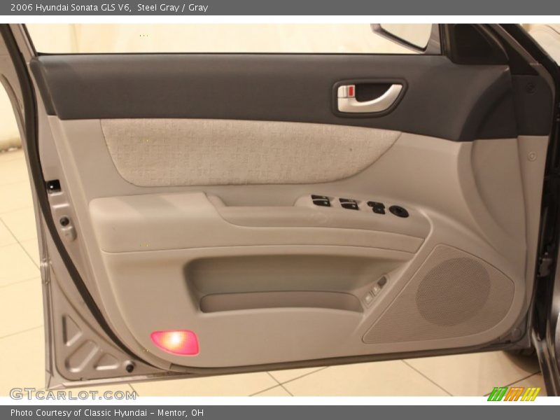 Steel Gray / Gray 2006 Hyundai Sonata GLS V6