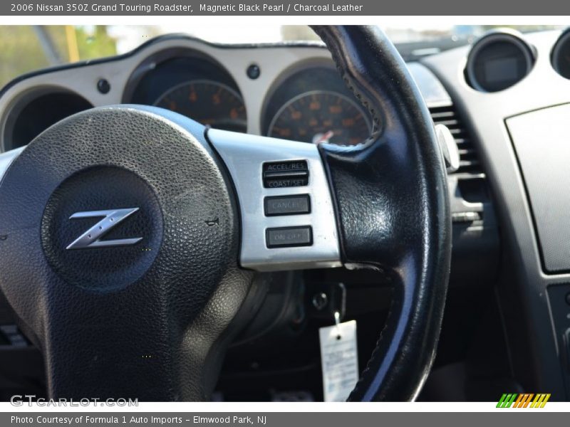 Magnetic Black Pearl / Charcoal Leather 2006 Nissan 350Z Grand Touring Roadster