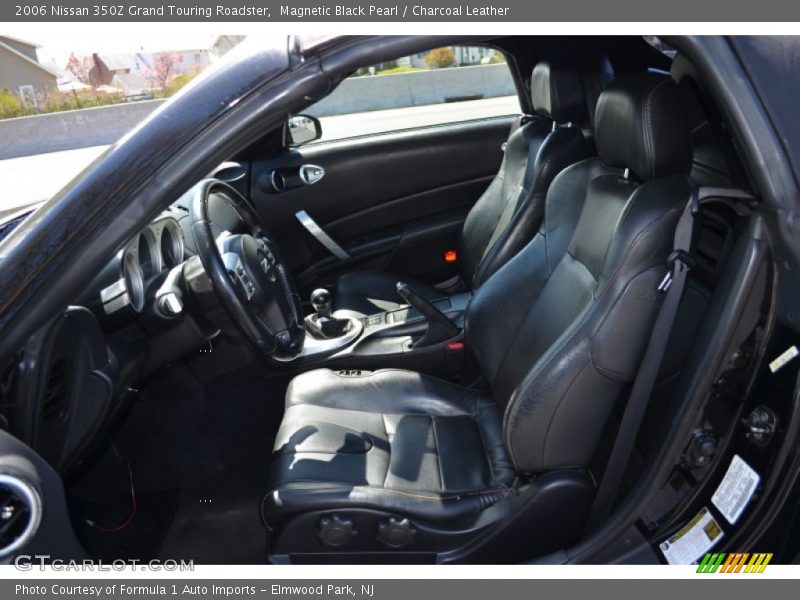 Magnetic Black Pearl / Charcoal Leather 2006 Nissan 350Z Grand Touring Roadster