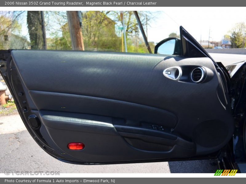 Magnetic Black Pearl / Charcoal Leather 2006 Nissan 350Z Grand Touring Roadster