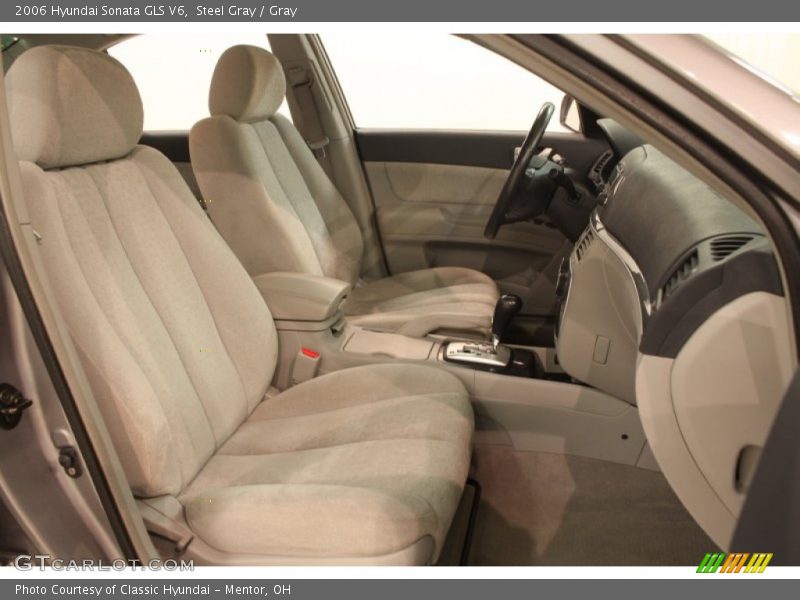 Steel Gray / Gray 2006 Hyundai Sonata GLS V6