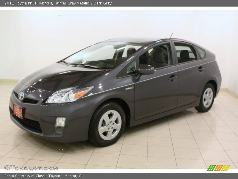 Winter Gray Metallic / Dark Gray 2011 Toyota Prius Hybrid II