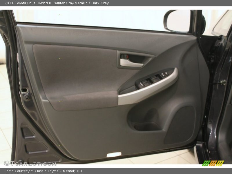 Winter Gray Metallic / Dark Gray 2011 Toyota Prius Hybrid II