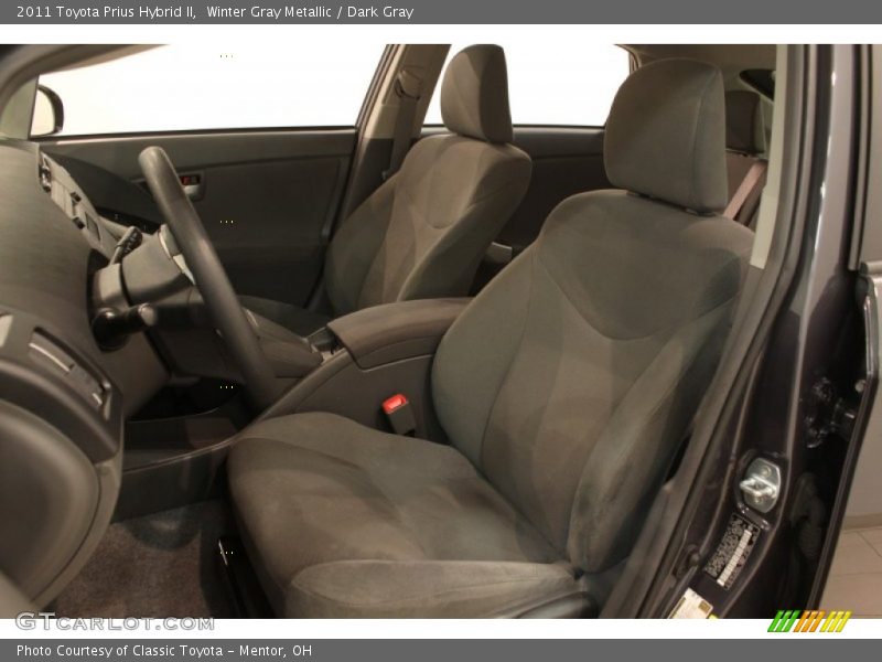 Winter Gray Metallic / Dark Gray 2011 Toyota Prius Hybrid II