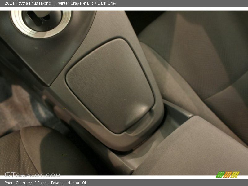 Winter Gray Metallic / Dark Gray 2011 Toyota Prius Hybrid II