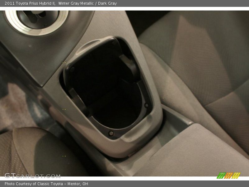Winter Gray Metallic / Dark Gray 2011 Toyota Prius Hybrid II