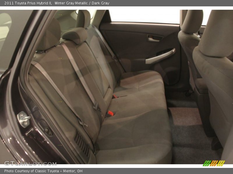 Winter Gray Metallic / Dark Gray 2011 Toyota Prius Hybrid II
