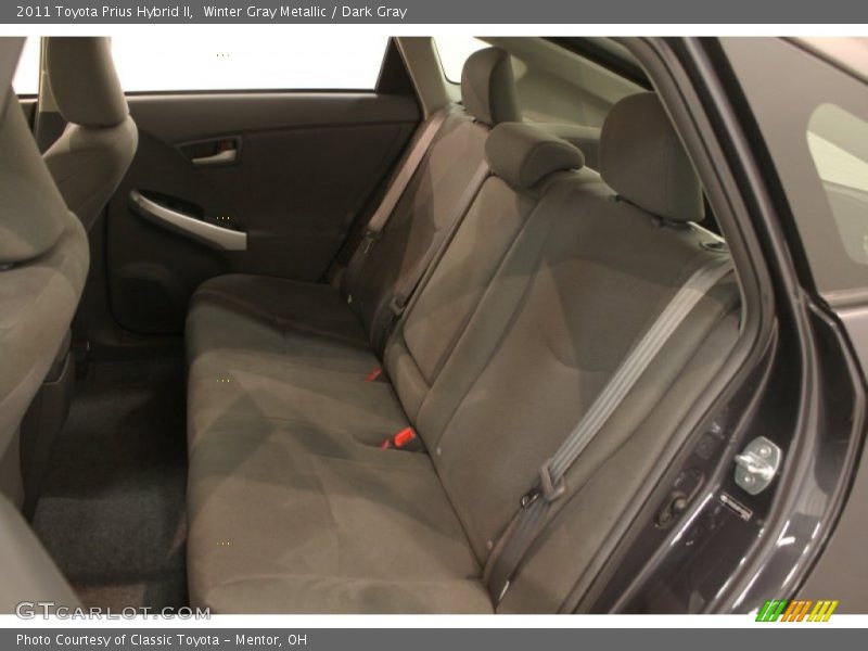 Winter Gray Metallic / Dark Gray 2011 Toyota Prius Hybrid II