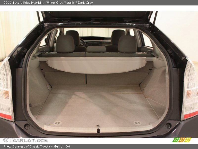 Winter Gray Metallic / Dark Gray 2011 Toyota Prius Hybrid II
