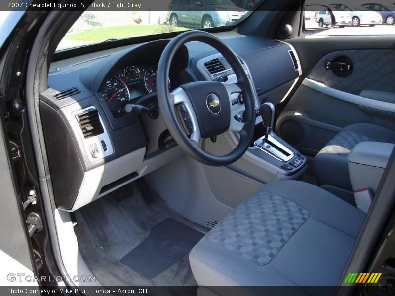 Black / Light Gray 2007 Chevrolet Equinox LS