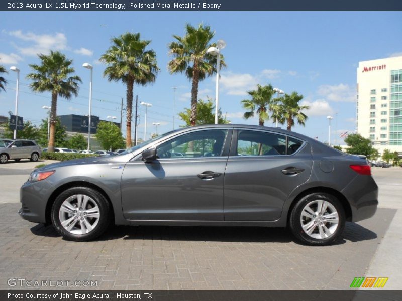 Polished Metal Metallic / Ebony 2013 Acura ILX 1.5L Hybrid Technology