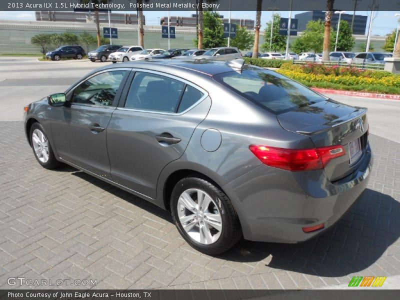 Polished Metal Metallic / Ebony 2013 Acura ILX 1.5L Hybrid Technology