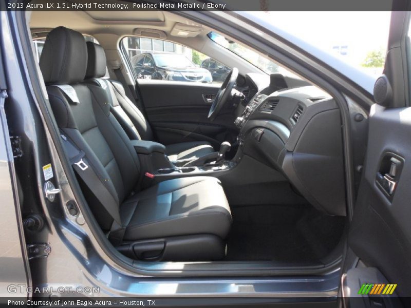 Polished Metal Metallic / Ebony 2013 Acura ILX 1.5L Hybrid Technology
