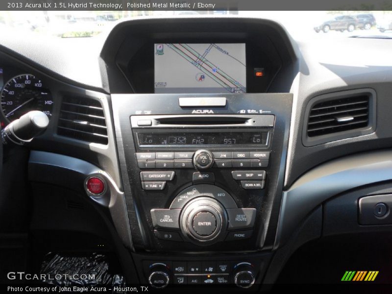 Polished Metal Metallic / Ebony 2013 Acura ILX 1.5L Hybrid Technology