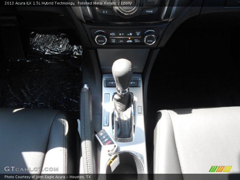 Polished Metal Metallic / Ebony 2013 Acura ILX 1.5L Hybrid Technology