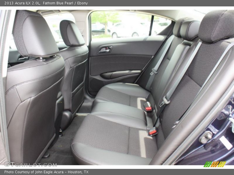 Fathom Blue Pearl / Ebony 2013 Acura ILX 2.0L