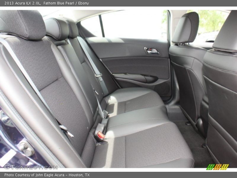 Fathom Blue Pearl / Ebony 2013 Acura ILX 2.0L