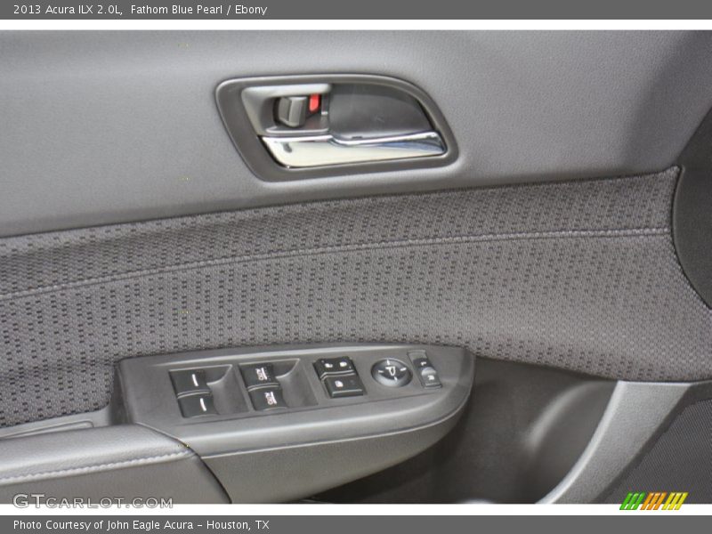 Fathom Blue Pearl / Ebony 2013 Acura ILX 2.0L