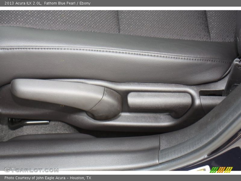 Fathom Blue Pearl / Ebony 2013 Acura ILX 2.0L