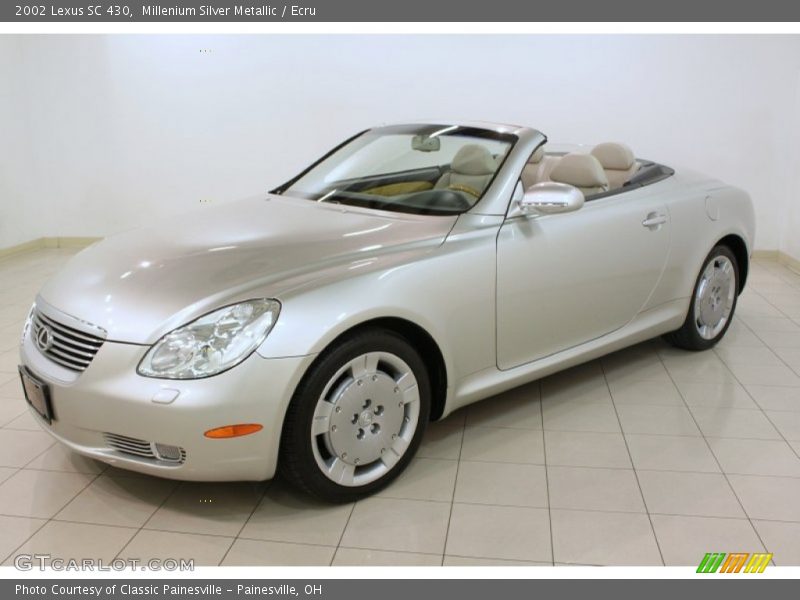 Millenium Silver Metallic / Ecru 2002 Lexus SC 430